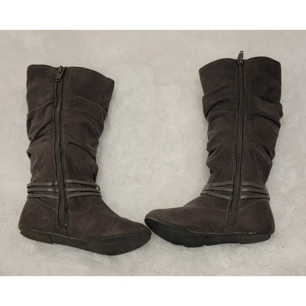 Arizona Jeans Co Girls Tall Brown Boots size 11